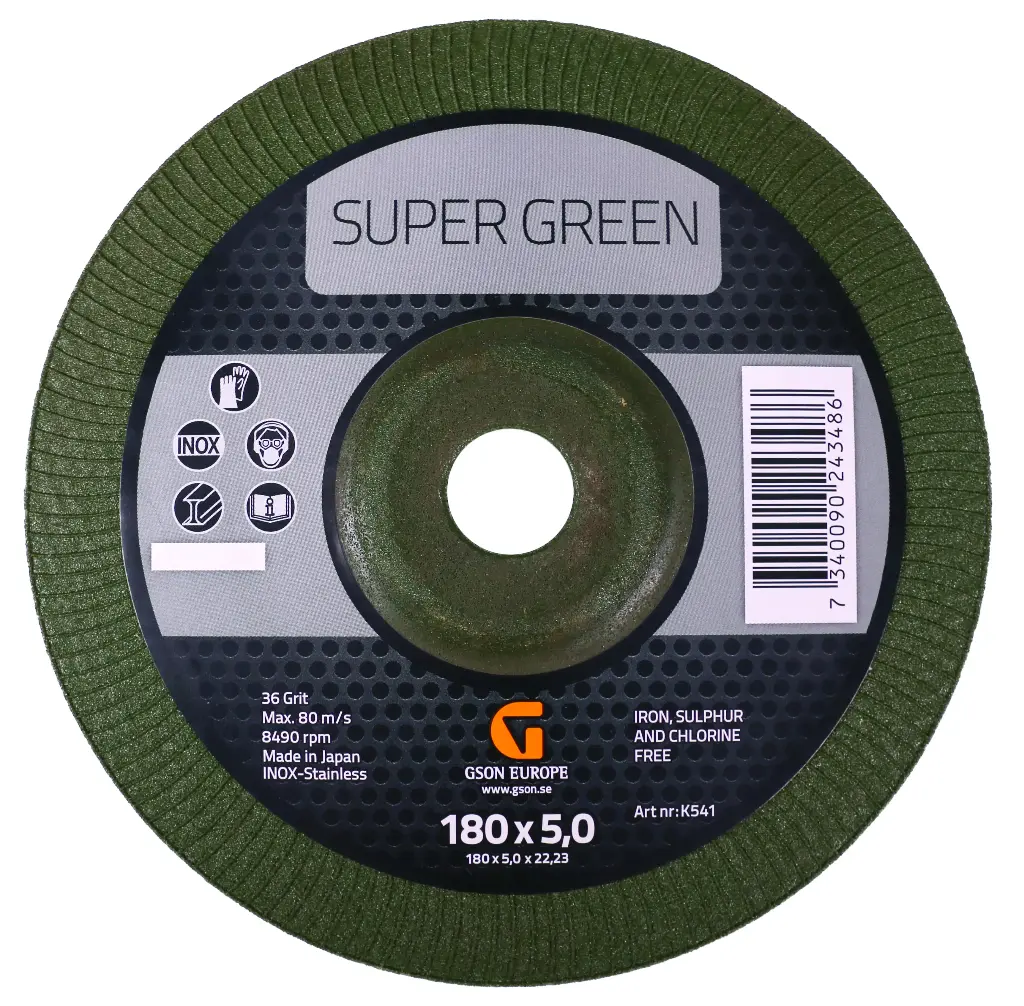 Super Green 180 x 5 x 22,23 mm