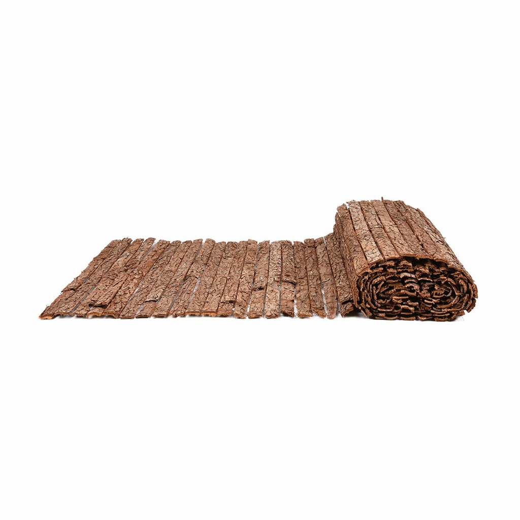 Wattle Faura f27101 Brown Fir Cable Tree Bark 1 x 3 m