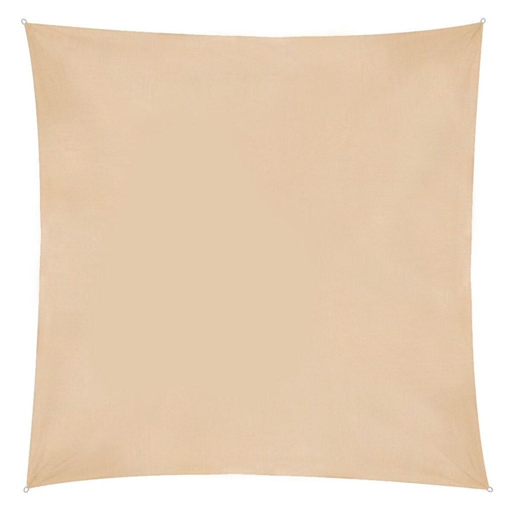 Shade Sail Vela sombreo Beige 300 x 300 x 0,5 cm Awning