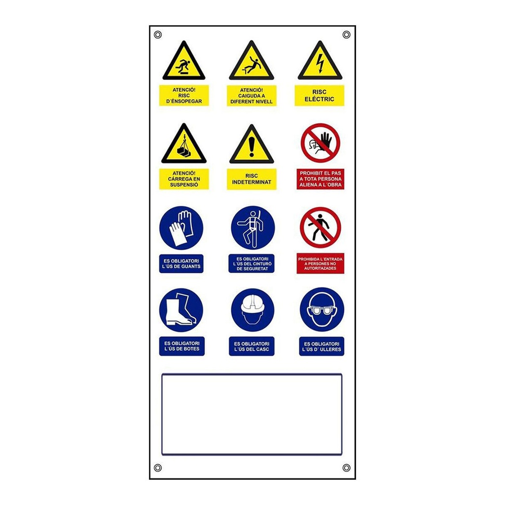 Sign Normaluz Obra múltiple PVC