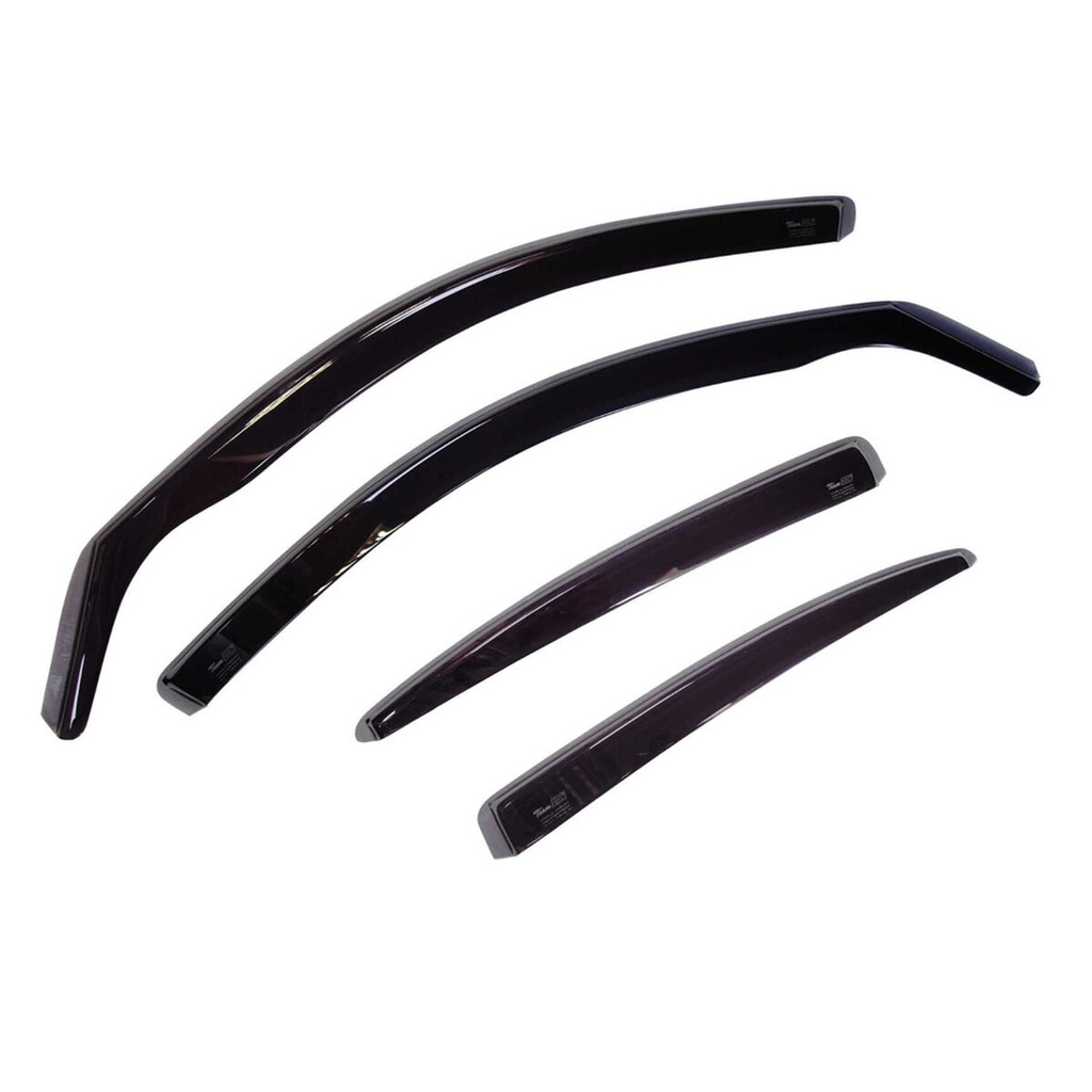 Wind deflector HEKO HO15241 Frontal 4 uds Rear