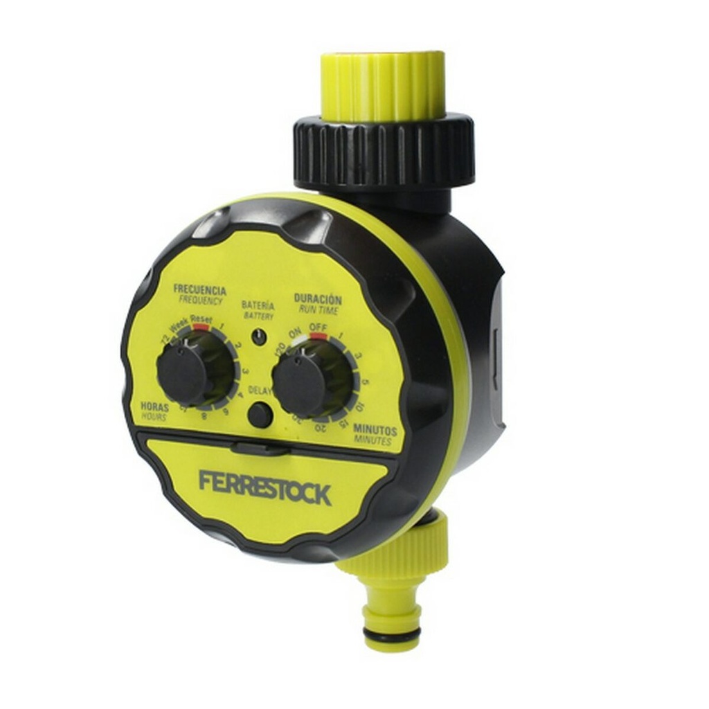Watering programmer Ferrestock Yellow