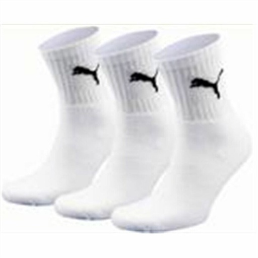 [S2019869] Sports Socks Puma 231011001 White (3 pcs)
