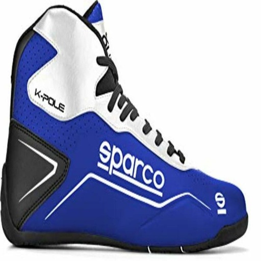 [S3709428] Racing Ankle Boots Sparco K-POLE Blue/White