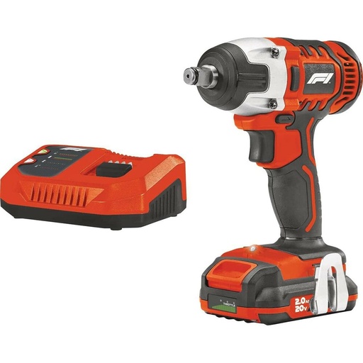 [S3723119] Impact wrench FORMULA 1 10996 20 V 220 nm 2600 - 3300 rpm 2 Ah