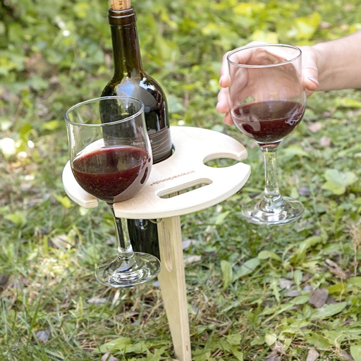 [V0103486] Folding and Portable Wine Table for Outdoors Winnek InnovaGoods