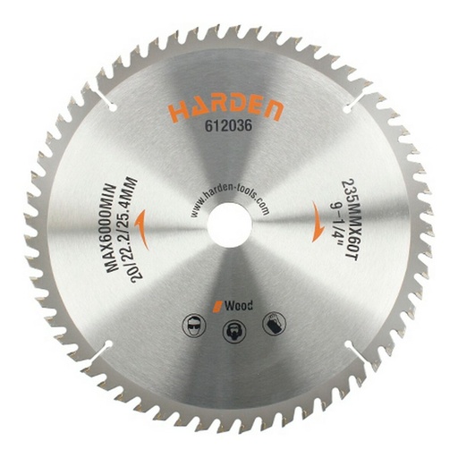 [S6502786] Cutting disc Harden Wood Ø 235 x 25,4 mm
