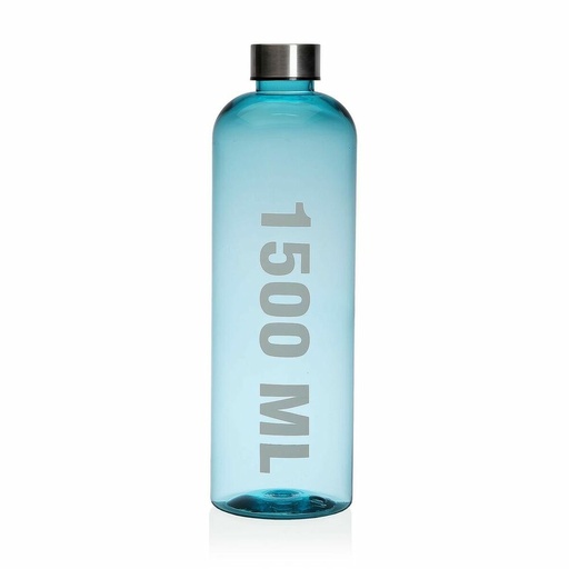 [S3408220] Water bottle Versa 1,5 L Blue Acrylic Steel polystyrene 9 x 29 x 9 cm