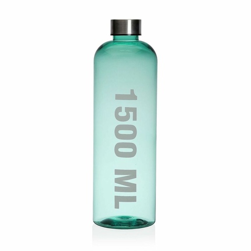 [S3408217] Water bottle Versa Green 1,5 L Steel polystyrene Compound 9 x 29 x 9 cm