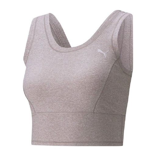 [S6439029] Women’s Sports Top Puma Studio Yogini Luxe Crop Tank Violet