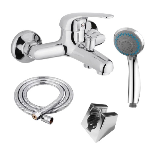 [S6500065] Accessories set Fontastock Bath/Shower Zinc