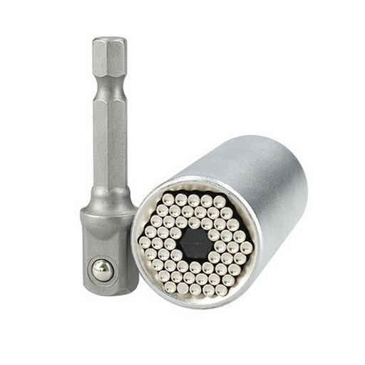 [S6502780] Socket wrench Ferrestock 7 a 19 mm Steel 3/8"