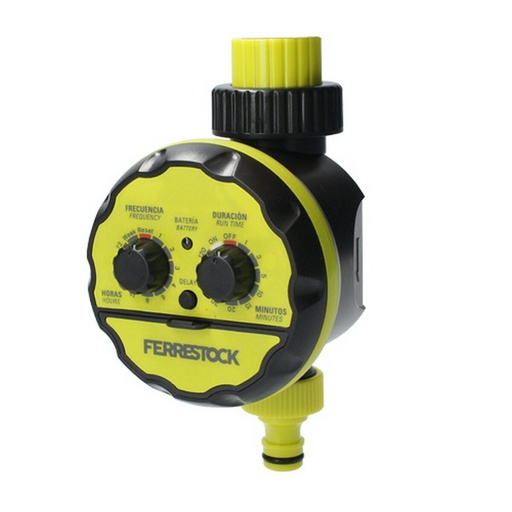 [S6500251] Watering programmer Ferrestock Yellow