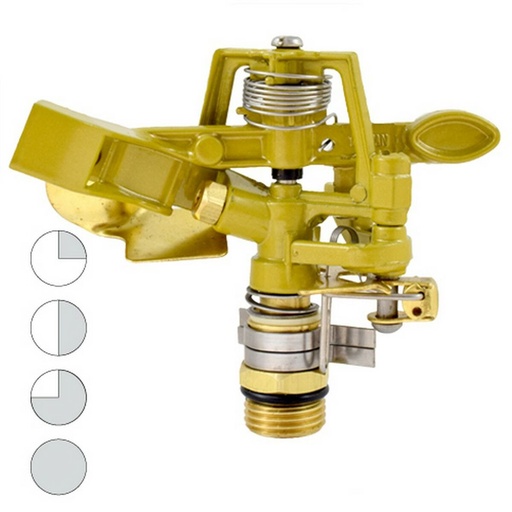 [S6500214] Water Sprinkler Ferrestock Yellow M1/2" metal