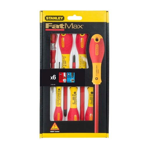 [S6501124] Screwdriver Set Stanley (6 pcs)