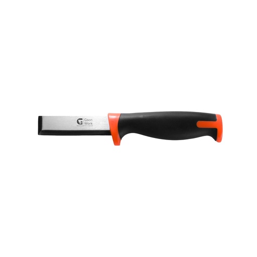[220380] Chisel Knife, Stainless Steel