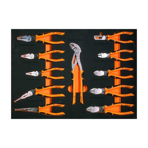 [500005] Inlay for trolley Pliers Set 11pcs