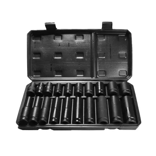 [505112] Impact Socket Set 1/2" 20 pcs 10 - 19 mm
