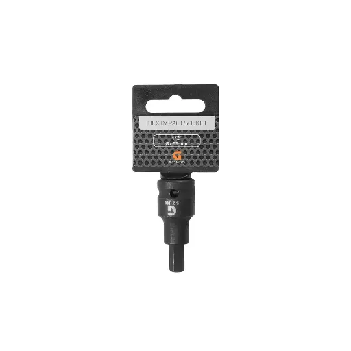 [505308] Hex Impact Socket 1/2"  8 mm x 55 mm