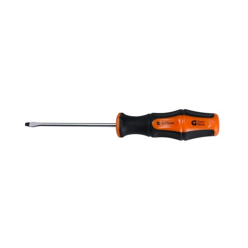 [561075] Slotted Screwdriver 3 x 75 mm