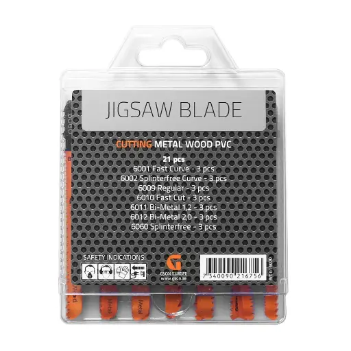 [6070] Jigsaw Blade Set 21 pcs