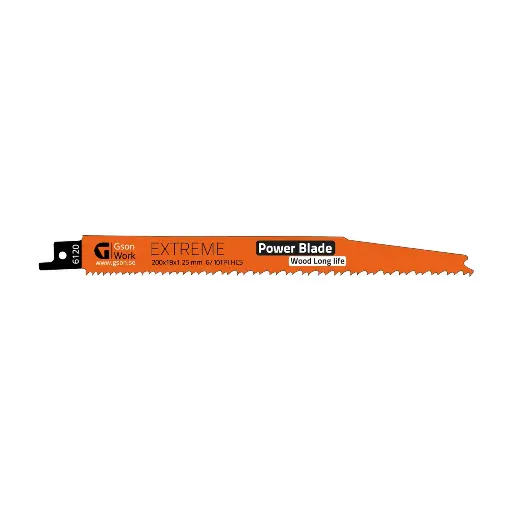 [6120] Tigerblade Extreme Wood 200 x 19 x 1,25 mm , 6/10 TPI 10 pcs