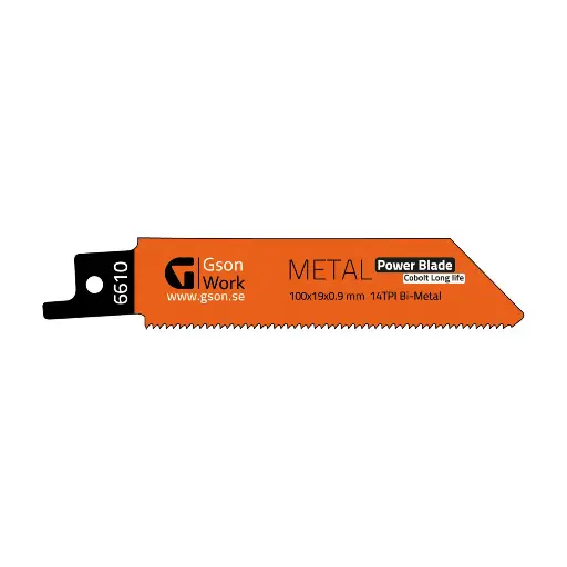 [6620] Tigerblade Metal 14, 225 x 19 x 0,9 mm, 14 TPI 10 pcs