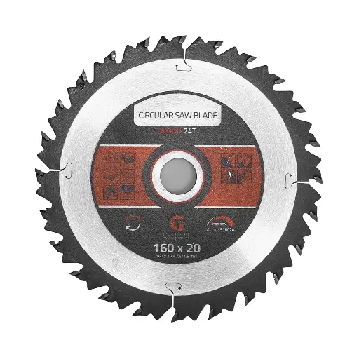 [916024] Circular Saw Blade Wood 24 T 160 x 20 x 2,4 / 1,6 mm
