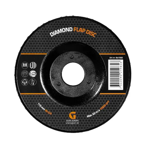 [941560] Dimanta lamelu disks 115 mm 60 Grit