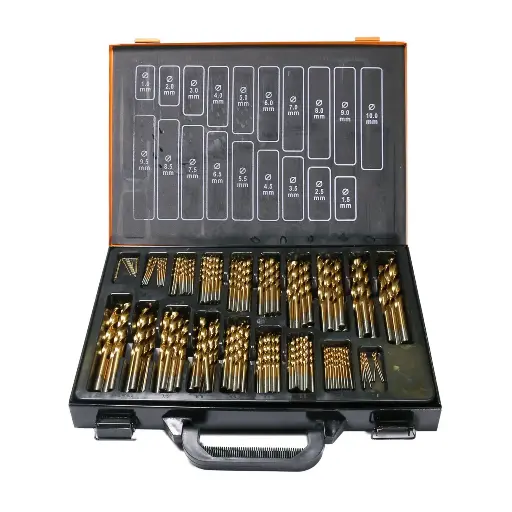 [B229] HSS-G TiN Drill Kit 1-10 mm 170 pcs