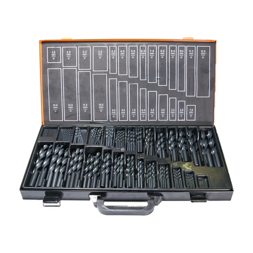 [B782] HSS-R puurikomplekt 1-13 mm 220 tk