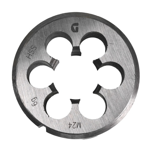 [B8012] HSS M2 Круглая плашка M12 x 1,75 мм