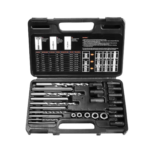 [B907] Ekstraktori komplekt, 25 tk M5-M16