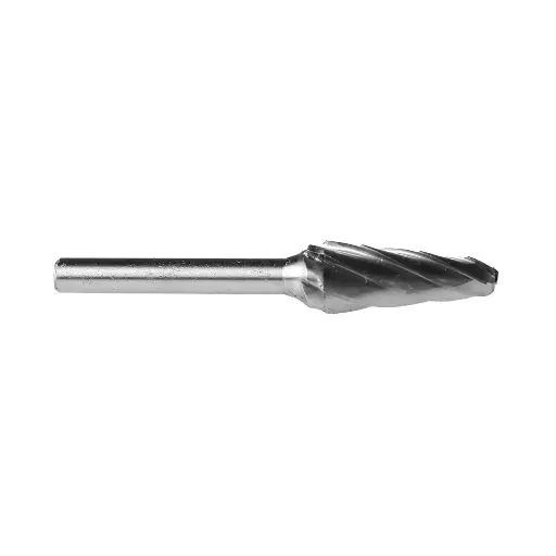 [D325] Aluminium Burr Ball Nose Cone 12 x 28 x 6 mm ( L )