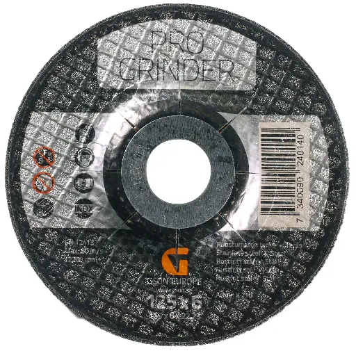 [K710] Slīpēšanas disks Pro Grinder 125 x 6,0 x 22,23 mm