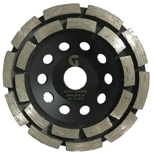 [K740] Teemant lihvimisketas 125 x 5,0 x 7,0 x 22,23 mm