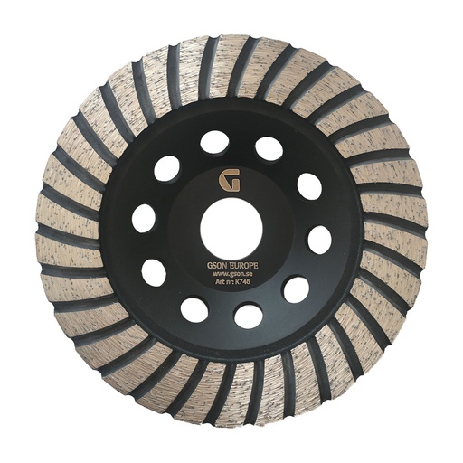 [K745] Teemant lihvimisketas Turbo 125 x 5,0 x 20,0 x 22,23 mm