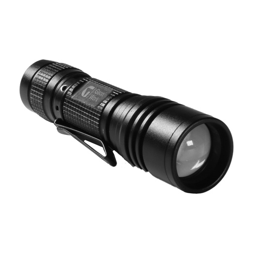 [T265] Tactical Mini LED Flashlight  ( Zoom ) 100 lumen