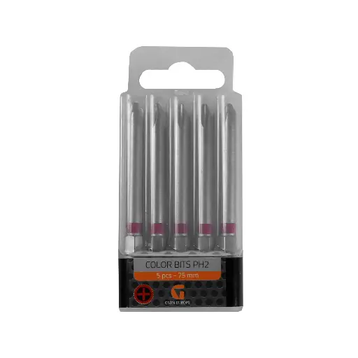 [T5001] Color Bits PH1 75 mm 5 pcs