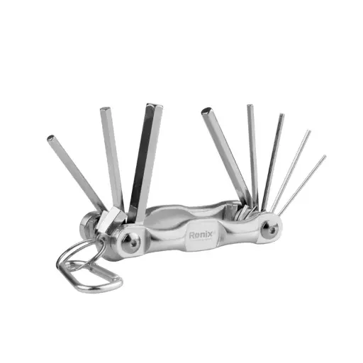 [RH-2040] Aluminium Folding Hex Key Set 8pcs