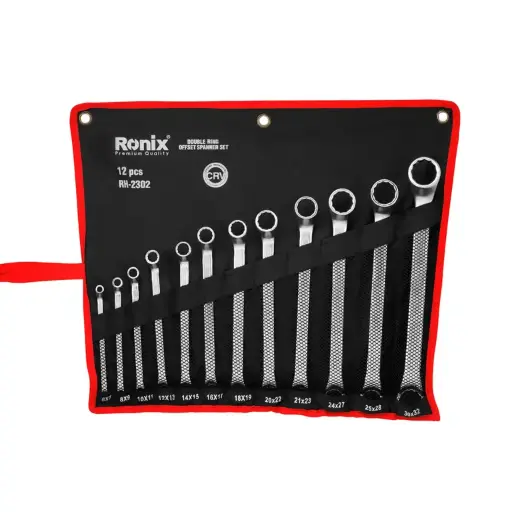 [RH-2302] Double Ring Offset Wrench set 12pcs