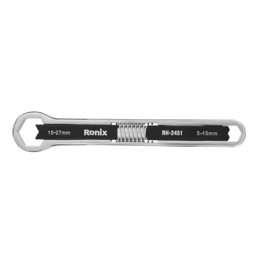 [RH-2451] 2ways Uni-wrench (15-27mm)