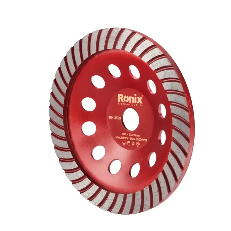 [RH-3529] Turbo Diamond Cup Grinding Disc 180x22.2mm