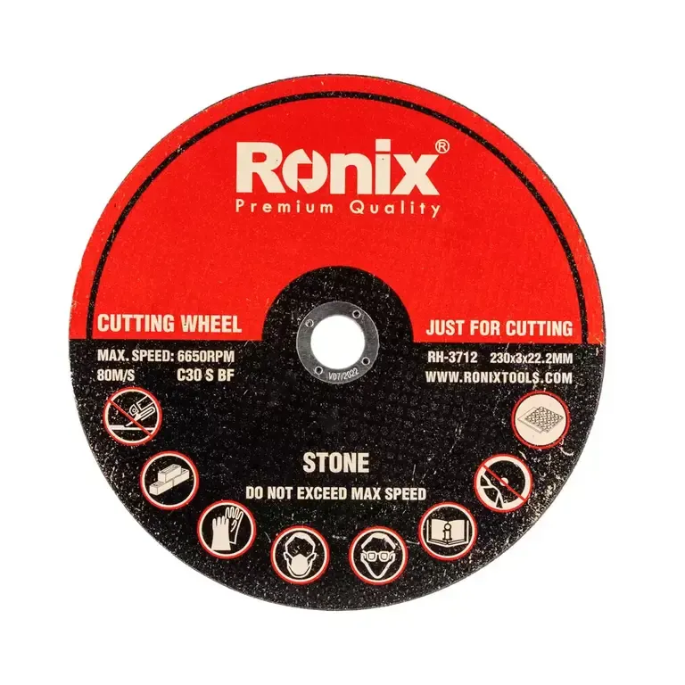 [RH-3712] Stone Cutting and Grinding disc 230x3x22.2mm