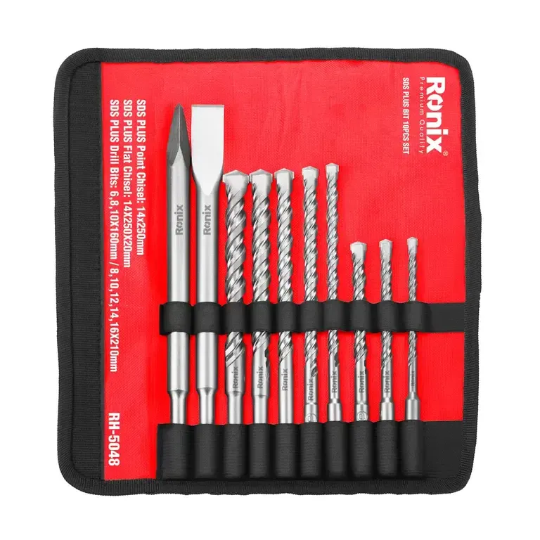 [RH-5048] SDS Plus Set 10Pcs
