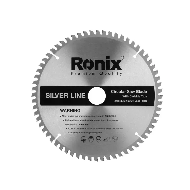 [RH-5127] Circular Saw Blade-230x64T-MDF-Silverline Series