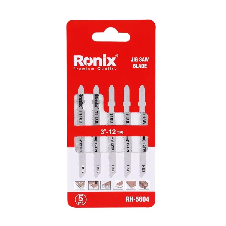 [RH-5604] HSS jigsaw blade set 5pcs