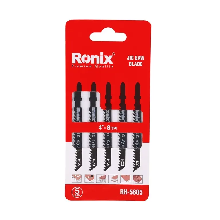 [RH-5605] HCS jigsaw blade set 5pcs
