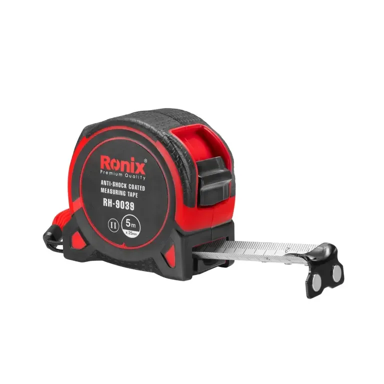 [RH-9039] Anti-Shock Coated Measuring Tape 5 meter