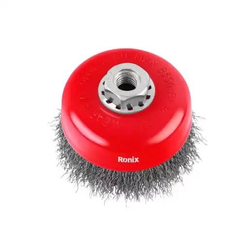 [RH-9941] Crimped Wire Cup Brush 100mm